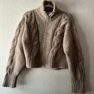 Ozma of California Finley Zip Up Sweater